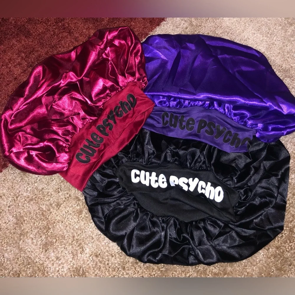 New “Cute Psycho” Custom Bonnet- Various Colors Pick One